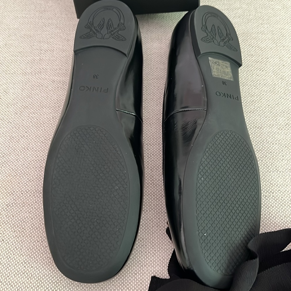 NEW In Box Pinko Love Birds Ballet Flats - Picture 6 of 6